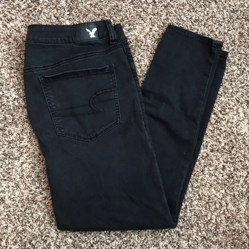 American Eagle Jegging Black. Size 14 short